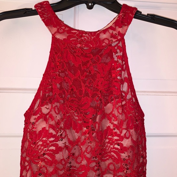 Red Prom Dress - Picture 3 of 7